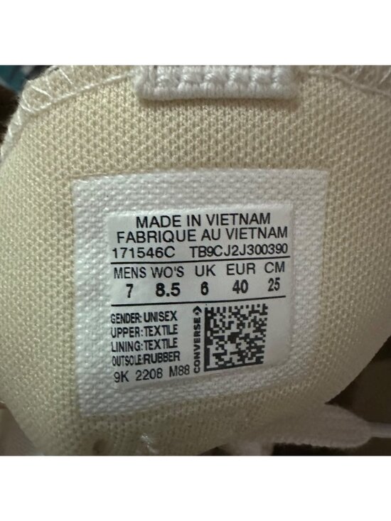 ⭐Rare Converse Run Star Motion CX Platform Sz 7 Men Shoes White Sneaker 171546C⭐ - Picture 9 of 12